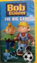 Bob The Builder-The Big Game (VHS, 2001) Tested-Rare ♥ Collectible-Ship 24 Hr - £9.23 GBP