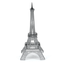 Eiffel Tower 3D Metal Puzzle Model Kits DIY Laser Cut Puzzles Jigsaw Toy... - £31.07 GBP