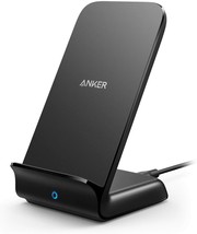 Anker Wireless Charger PowerWave 7.5 Stand Qi-Certified Fast Charging iPhone 12 - £29.56 GBP