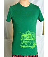 Teenage Mutant Ninja Turtles Men&#39;s T-Shirt Size S Green Lootwear Exclusive - £14.80 GBP