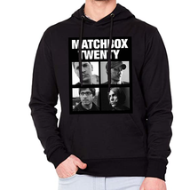  Matchbox Twenty Black Men Classic Hoodie - $33.99