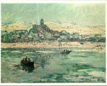 Claude Monet Vetheuil En Hiver Frick Collection New York Ny Unp Carte Po... - $5.08