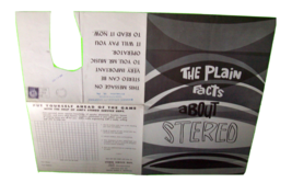 Plain Facts About Stereo Phonographs By AMI 1959 Original Foldout Vintage - $24.29