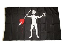 New They can be used indoors or outdoors.3x5 Jolly Roger Pirate John Quelch Prem - £3.90 GBP