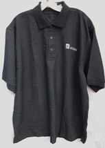 Munsingwear Penguin Black Micro Cord Polo Golf Shirt Men’s Xl E Copy Logo Nwt New - £18.77 GBP
