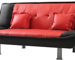 Glory Furniture Futon Sofa Bed, Black - $522.99