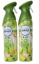 2 Pack Febreze Air Honey Suckle Limited Edition Air Freshener Spray 8.8oz - £18.32 GBP