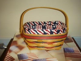 Longaberger 1997 Patriot All-American Basket  - £19.12 GBP