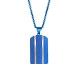 22&quot; Unisex Necklace Stainless Steel 376797 - £39.78 GBP