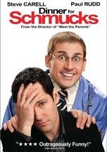 Dinner For Schmucks - Video Vid NTSC Region 1 USA Disk Digital Versatile Disc - $22.30