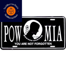 Signs 4 Fun Parody License Plate | POW MIA | 12” x 6” Decorative License...  - £17.49 GBP