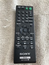 Sony Genuine Replacement DVD Remote Control Model Number RMT D197A Tested - $10.21