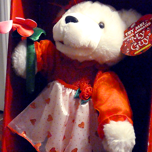 Dan Dee Sing And Dance Animated Valentine's Bear Sings My Guy NEW Tested Item image 5