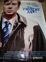 THE WEATHERMAN - MOVIE BANNER WITH NICOLAS CAGE - £23.59 GBP