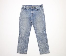 Vintage 80s Levis 305 Orange Tab Boys 33x28 Husky Acid Wash Denim Jeans USA - $1,506.97 MXN