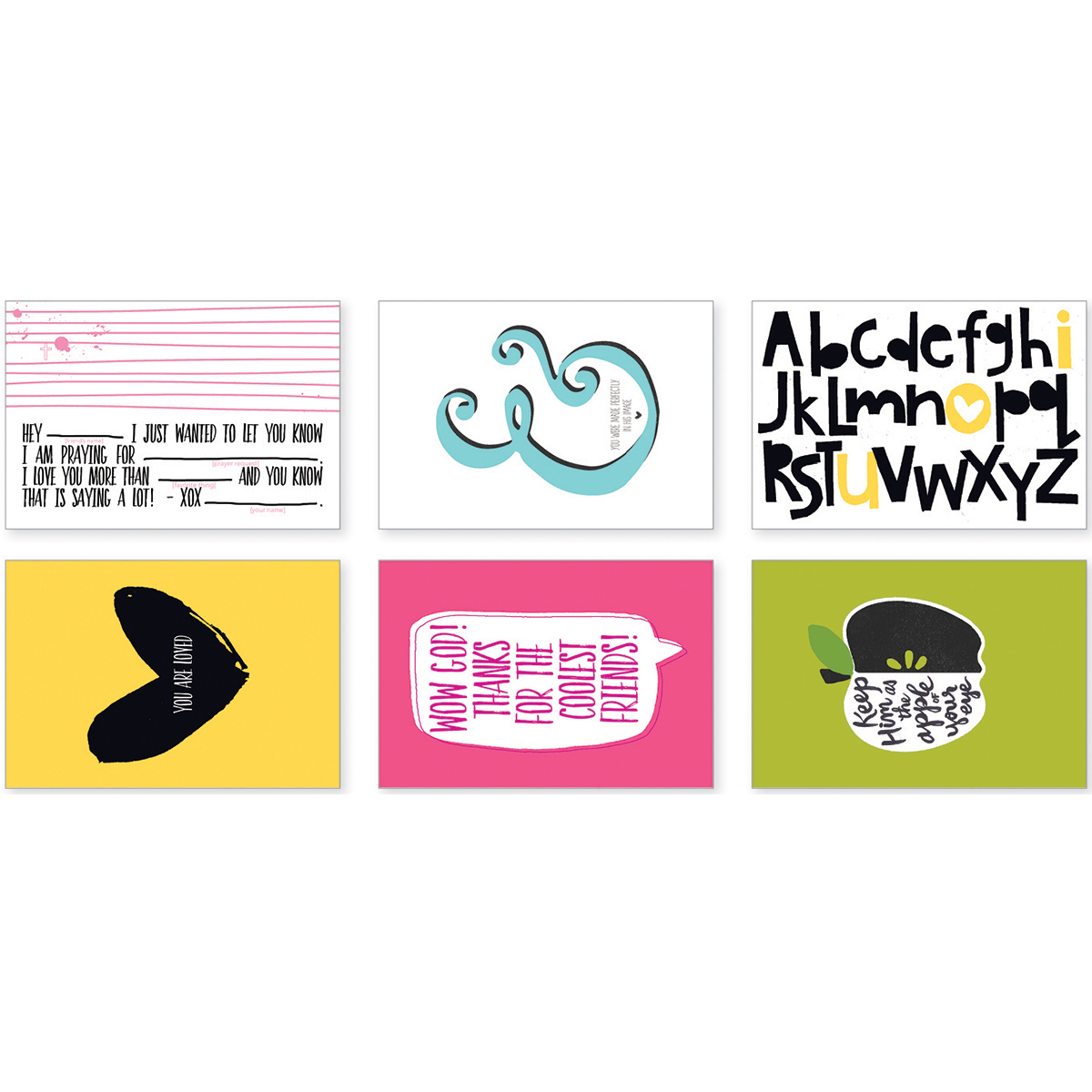 Illustrated Faith Postcards Pop Culture Blessings By Mail - $35.71
