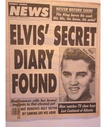 ELVIS&#39; SECRET DIARY FOUND Weekly World News Oct 9, 1990 [Y59Vb6f] - £4.46 GBP