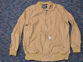 Carhartt Crawford Rugged Flex Chore Full Zip 1X Jacket Brown OJ2524W Wom... - $43.92
