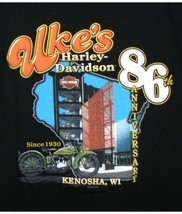 Harley Davidson XL mens Black T-Shirt - 2016 86th Anniv. Kenosha, Wisconsin - $15.95