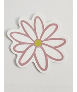 Simple Pastel Colored Lined Flower Great Scrapbook Sticker Decal Embelli... - £1.89 GBP