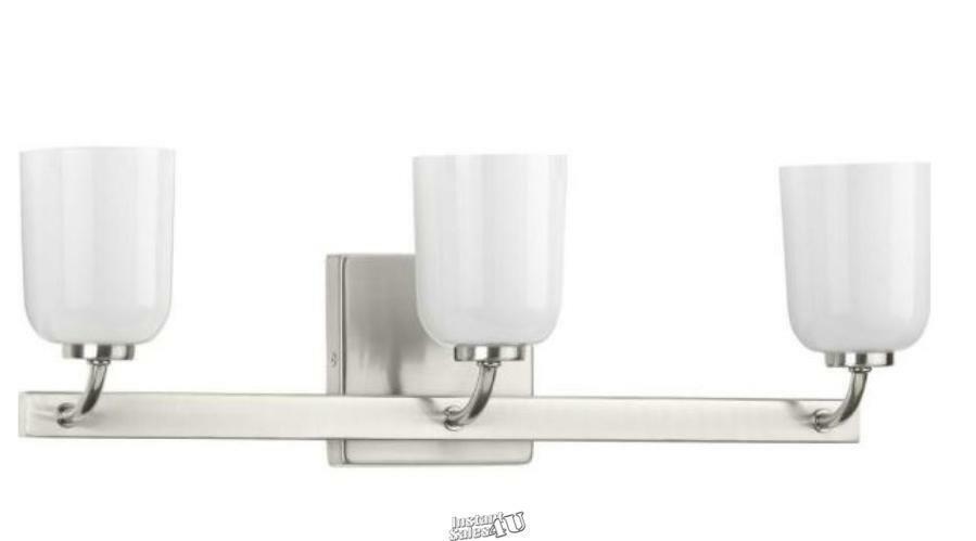 Primary image for Moore 3-Light Brushed Nickel Bath Light