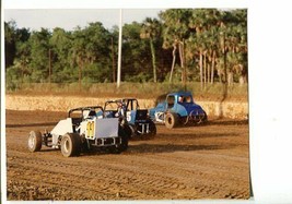 #11 Florida Modified Cars Photo Vintage Racing East Bay Speedway - £18.94 GBP