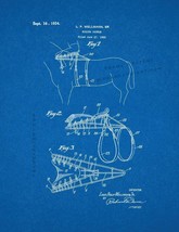 Horse Riding Saddle Patent Print - Blueprint - $7.95+