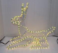 Unique Tube Light Christmas Reindeer Display - £27.40 GBP