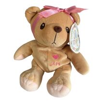 Vintage Cherished Teddies Ava Mini Bean Bag Plush Bear Enesco 1998 - $15.30