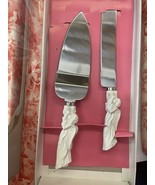 Set cake server knife wedding party Angel / Rose GREAT GIFT - €13,11 EUR