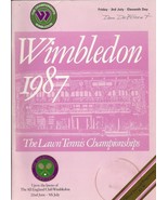 1987 Wimbledon Eleventh day Program - €55,93 EUR