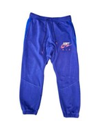 Nike AW77 Fleece Cuff Hybrid Men&#39;s Pants Blue-Crimson Size XL  - $28.50