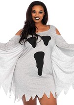 Leg Avenue Women&#39;s Costume, Grey Ghost, 1X / 2X - £77.39 GBP