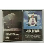 John Denver Cassette Tape Lot - Seasons of the Heart - Its About Time  - £13.17 GBP