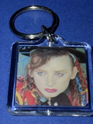 Culture Club Boy George Keychain Key Ring Vintage 1980&#39;s **** - $14.99