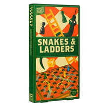 Professor Puzzle Classic Wooden Board Game - Snakes &amp; Ladder - £36.19 GBP