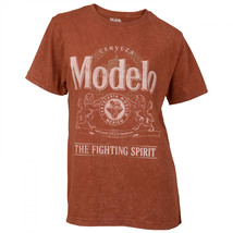Modelo Especial the Fighting Spirit Mineral Wash Women&#39;s T-Shirt Red - £31.96 GBP+