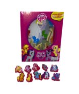 My Little Pony Stuck on Stories 10 Suction Cup Ponies &amp; Storybook - $13.22 CAD