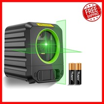 Compact 100ft Self-Leveling Laser Level - Green Cross Line for Home Proj... - $686.88 MXN
