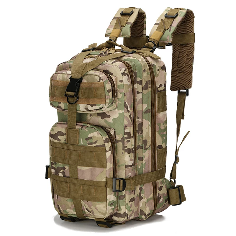 Tactical Backpack Nylon Camping Man Military Rucksacks 48L/25L Large Capacity Wa - £83.56 GBP