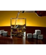 Whiskey on THE ROCKS - Pure Soapstone Rocks set of 9 - £30.61 GBP