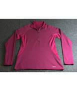 Patagonia Capilene 3 Midweight Size Medium Maroon 1/4 Zip Pullover Basel... - $24.69