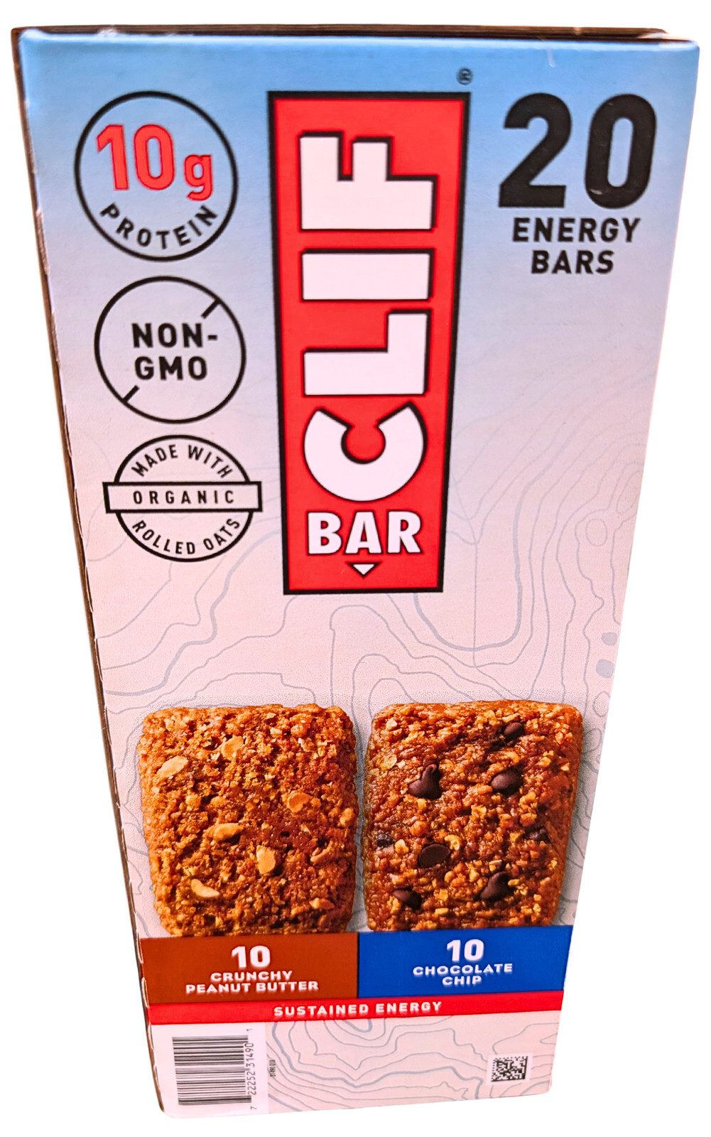 CLIF BAR Plant Based Energy Protein Bars Variety Pack 20 Packs EXP 06/2026 Item image 2