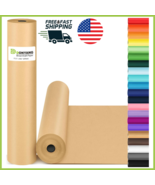 Brown Kraft Paper Roll Crafts Gift Wrapping Moving Packing Cushioning Sh... - $9.85