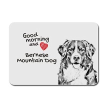 Bernese Mountain Dog , A mouse pad with the image of a dog. Collection! - £8.01 GBP
