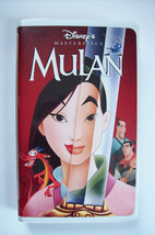 Disney Masterpiece Mulan Animated Family Video Vhs 1999 Excellent Tested - £4.71 GBP