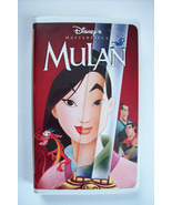 Disney Masterpiece MULAN Animated Family Video VHS 1999 EXCELLENT Tested - £4.78 GBP