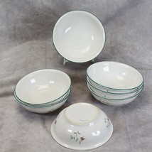 Pfaltzgraff Winterberry Soup Bowls Christmas 6&quot; Lot of 7  Xmas - $419.95 MXN