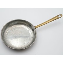 Vintage Copral 7&quot; Round Skillet, Frying Pan Brass Handle Made in Portugal - $49.50