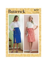 Butterick Sewing Pattern 10813 Misses Skirt Size 14-22 - $8.96